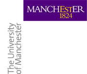 Logo of University of Manchester, established 1824, links to university home page